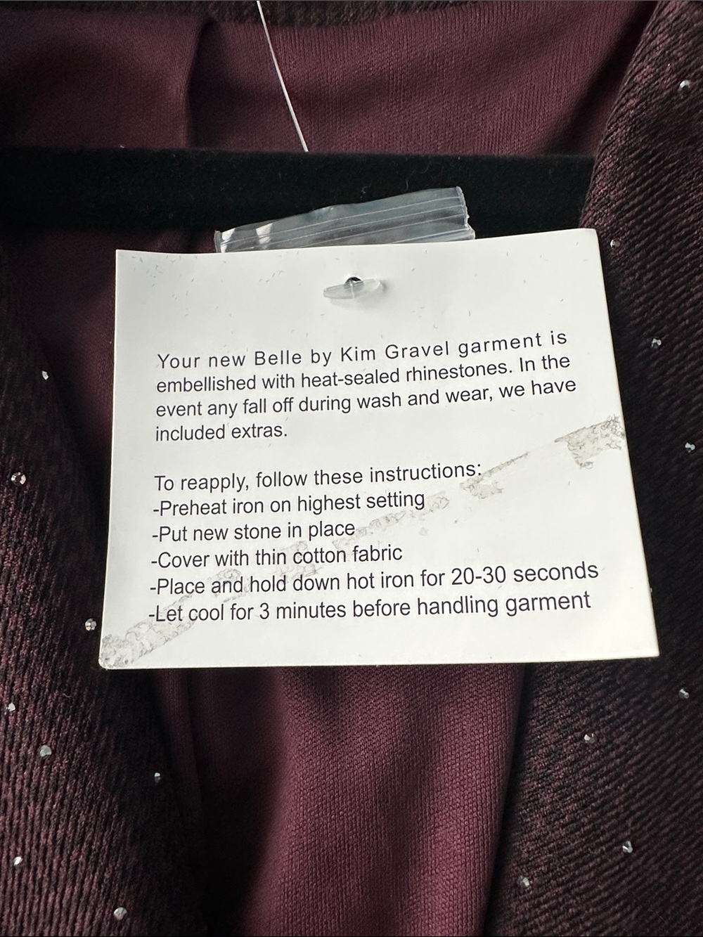 Belle by Kim Gravel Polka Dot sparkling Burgundy Women's Blazer Jacket Size S - Picture 6 of 11